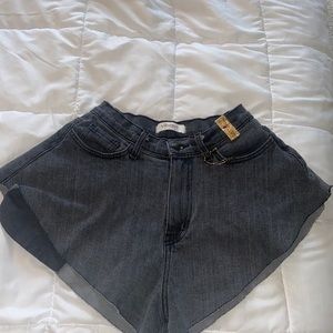 Butterfly Denim Shorts